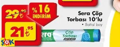 SERA ÇÖP TORBASI 10’LU • BATTAL BOY SERA ÇÖP TORBASI 10’LU • BATTAL BOY